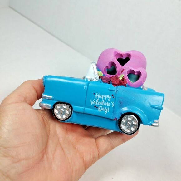 Happy Valentine's Day Light Up Convertible Car Decor Roses Hearts Multicolor - Picture 10 of 15